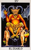 TAROT LIEFDE De Duivel