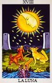 amor tarot A Lua