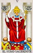amor tarot O Sumo Sacerdote